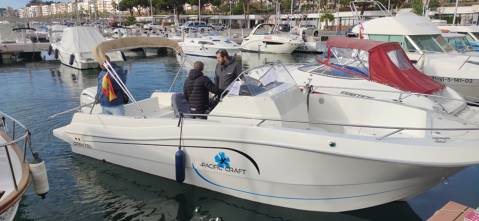 El Club de Vela Blanes seu de les jornades de presentació del Helm Master EX de Yamaha - 3