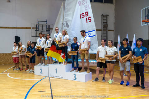 Nora Brugman y Jordi Xammar subcampeones del mundo en Israel. - 1