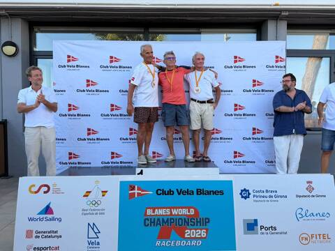 Jordi Bosch i Toni Rodríguez fan pujar Blanes al podi mundial de Raceboard - 2