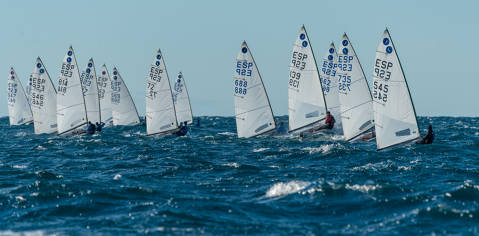 El regatista Martí Piguillem, 3º sub18 en la regata N2 Port Masnou.