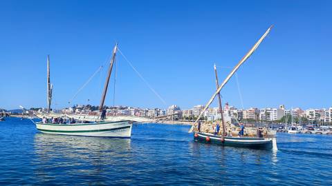  Éxito del 1er Encuentro de Vela Latina organizado por el Club de Vela Blanes y la Asociación Vela Latina La Cala. - 2