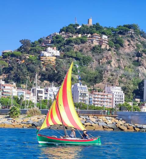 Èxit de la 1a Trobada de Vela Llatina organitzada pel Club de Vela Blanes i l'Assoc. Vela Llatina La Cala. - 5