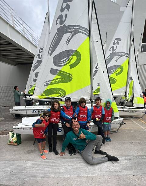 El Club de Vela Blanes puja al tercer calaix del podi de la Lliga Blava 2025-2026 - 1