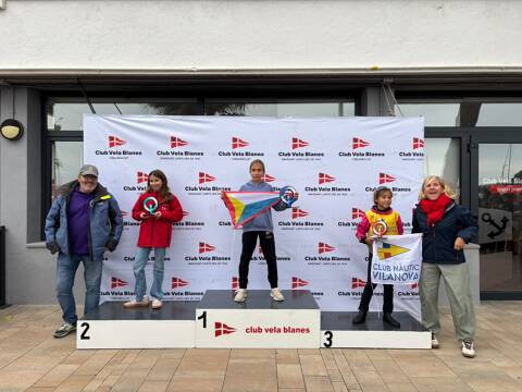 Cinc regatistes del Club de Vela Blanes participen en la 52a Regata N2 d’Optimist - 6