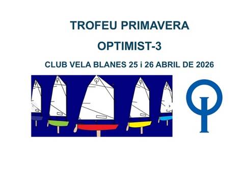 TROFEO PRIMAVERA N3 OPTIMIST
