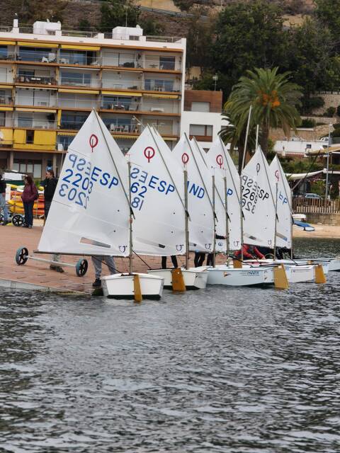 Cinc regatistes del Club de Vela Blanes participen en la 52a Regata N2 d’Optimist - 2