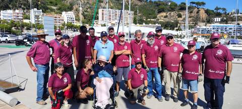 Èxit de la 1a Trobada de Vela Llatina organitzada pel Club de Vela Blanes i l'Assoc. Vela Llatina La Cala. - 6